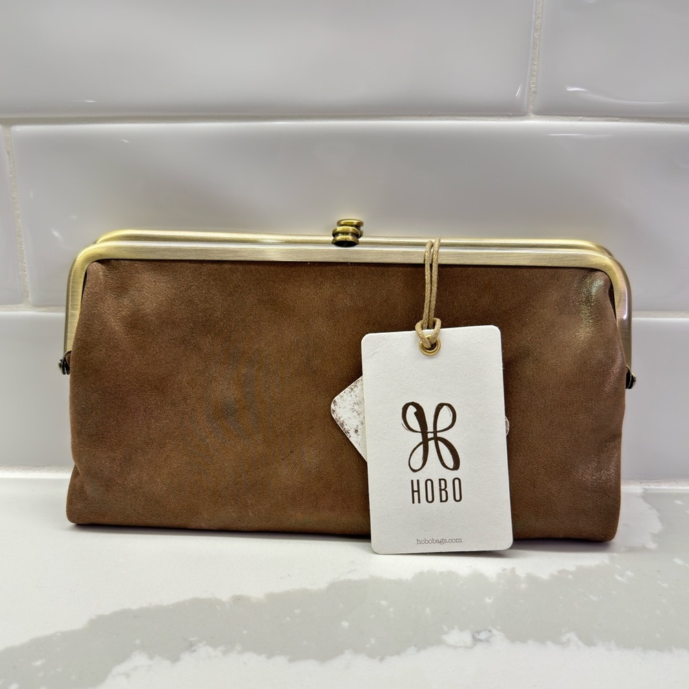 HOBO Leather 'Lauren' Wallet/Clutch NWT